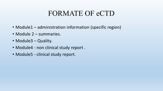 Module 02 Ectd Structure ECTD BY NITESH | PPTX