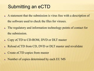 eCTD Submissions | PDF