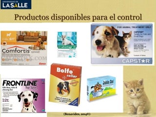 Productos disponibles para el control 
(Benavides, 2014©) 
 