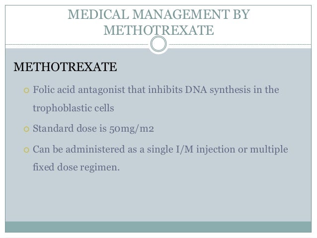 Methotrexate For Ectopic Pregnancy