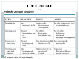 URETEROCELE
 