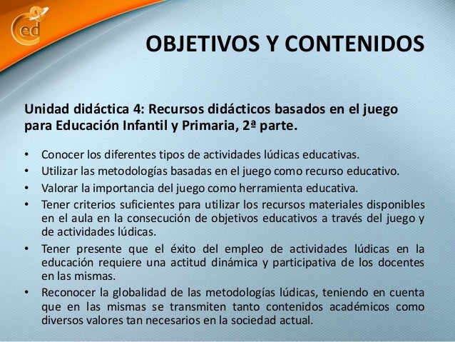 Metodologías Lúdicas como recurso didáctico y