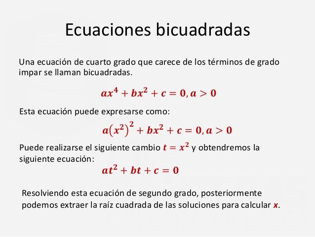 Ecuaciones Ecuaciones