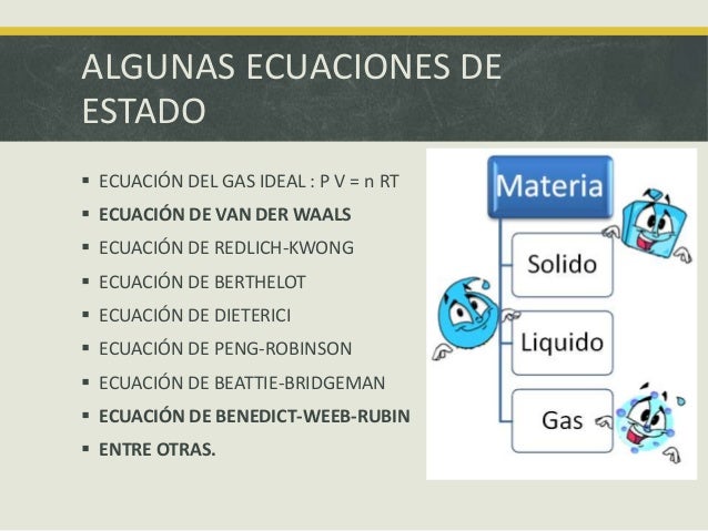 Ecuaciones de estado