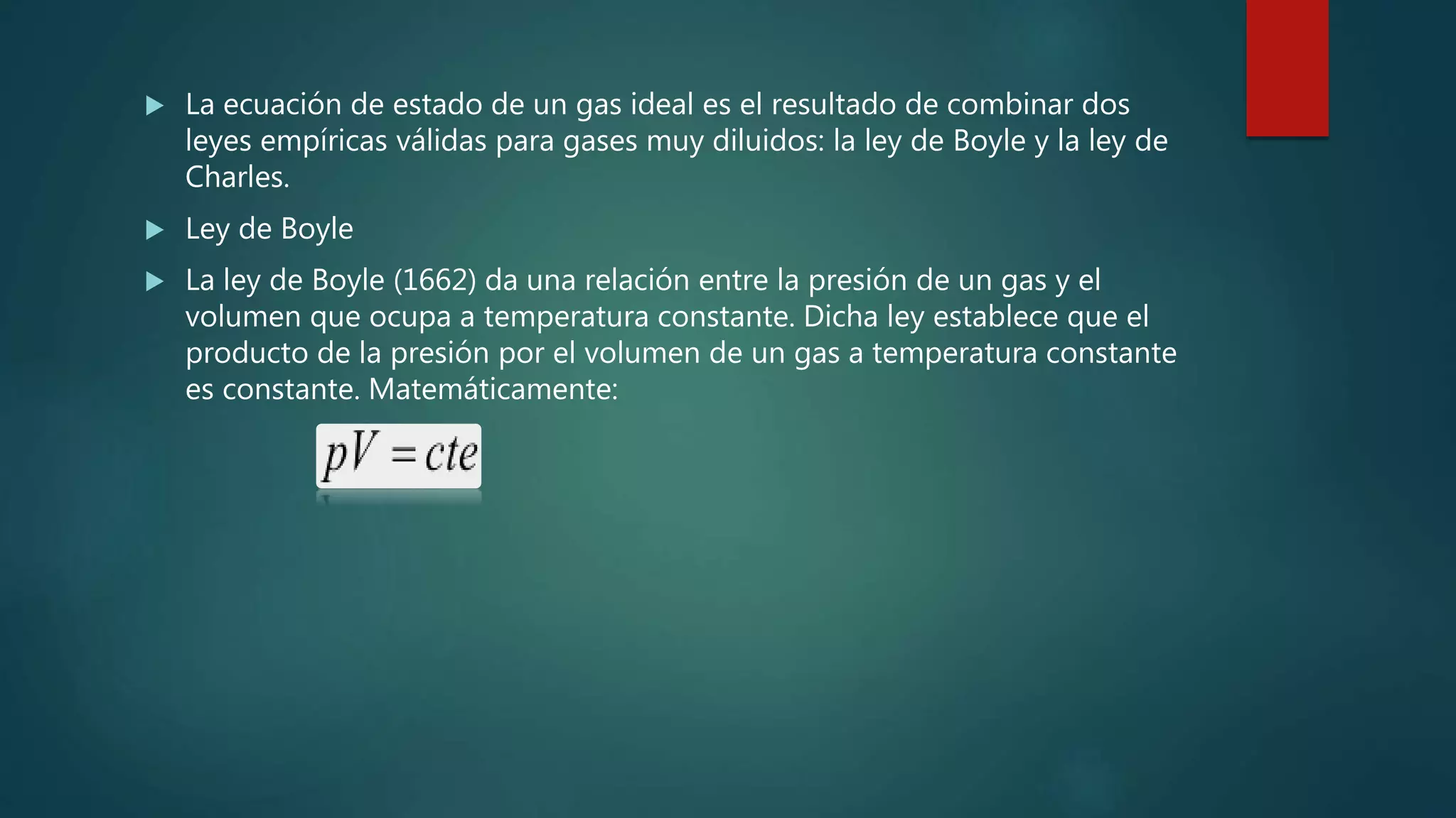 Ecuaciones de estado de gas ideal | PPTX | Physics | Science