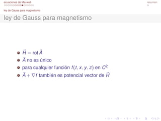Rot Maxwell Ecuaciones de maxwell | PDF