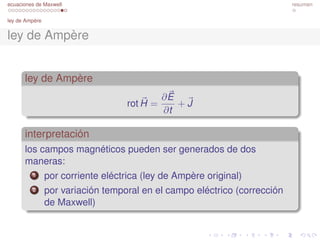Rot Maxwell Ecuaciones de maxwell | PDF