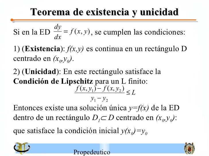 Ecuaciones diferenciales