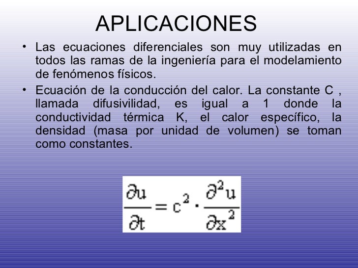 2) ECUACIONES EN DERIVADAS PARCIALES