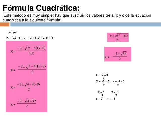 Definicion De Ecuaciones Lineales Y Cuadraticas www.slideshare.net