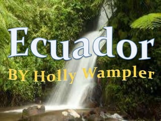 BY Holly Wampler Ecuador 