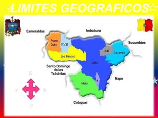 LIMITES GEOGRAFICOS
 