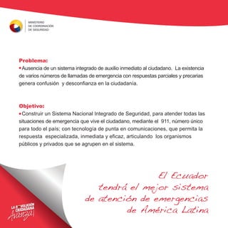 Plan de Seguridad Integral de Ecuador | PDF