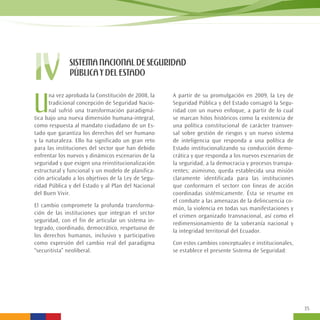 Plan de Seguridad Integral de Ecuador | PDF