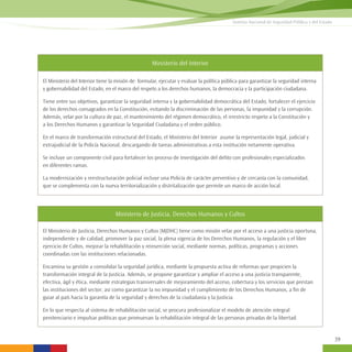 Plan de Seguridad Integral de Ecuador | PDF