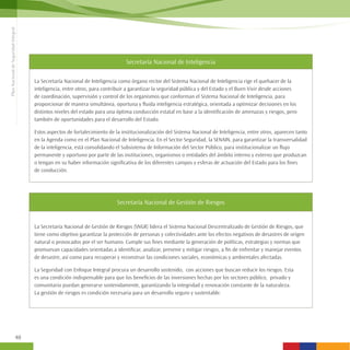 Plan de Seguridad Integral de Ecuador | PDF