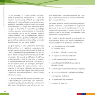 Plan de Seguridad Integral de Ecuador | PDF