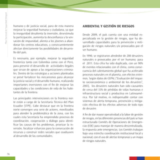 Plan de Seguridad Integral de Ecuador | PDF