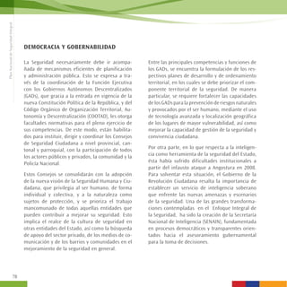 Plan de Seguridad Integral de Ecuador | PDF