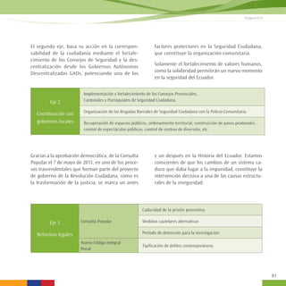 Plan de Seguridad Integral de Ecuador | PDF