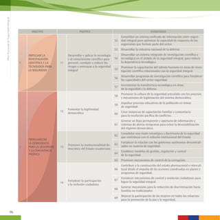 Plan de Seguridad Integral de Ecuador | PDF