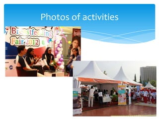 Photos of activities

 