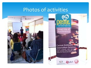 Photos of activities

 