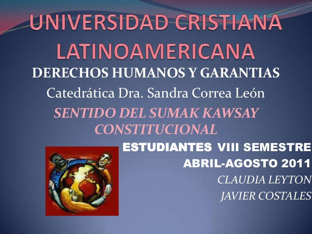 Ecuador sumak kawsay constitucional