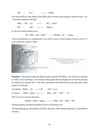 Pbo2 Reduction Ec unit 2 | PDF