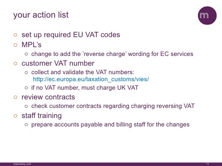 Ec Vat Changes 2010 Tk Changes 23 11 2009