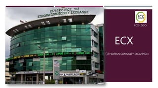 (ETHIOPIAN COMODITY EXCAHNGE)
ECX LOGO
ECX
 