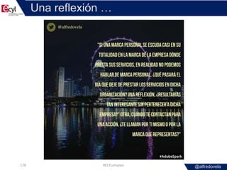@alfredovela
Una reflexión …
#ECYLempleo178
 
