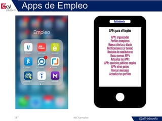 @alfredovela
Apps de Empleo
#ECYLempleo187
 