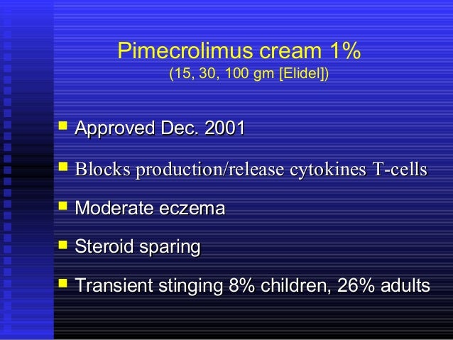Elidel eczema clinical trials
