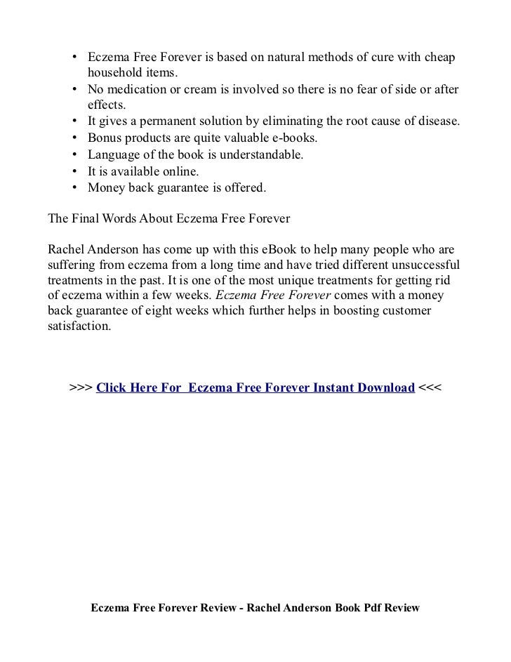 the eczema cure book pdf