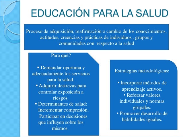 Educación para la Salud