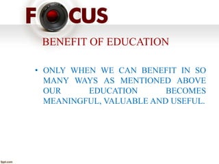 Education and Development | PPTX