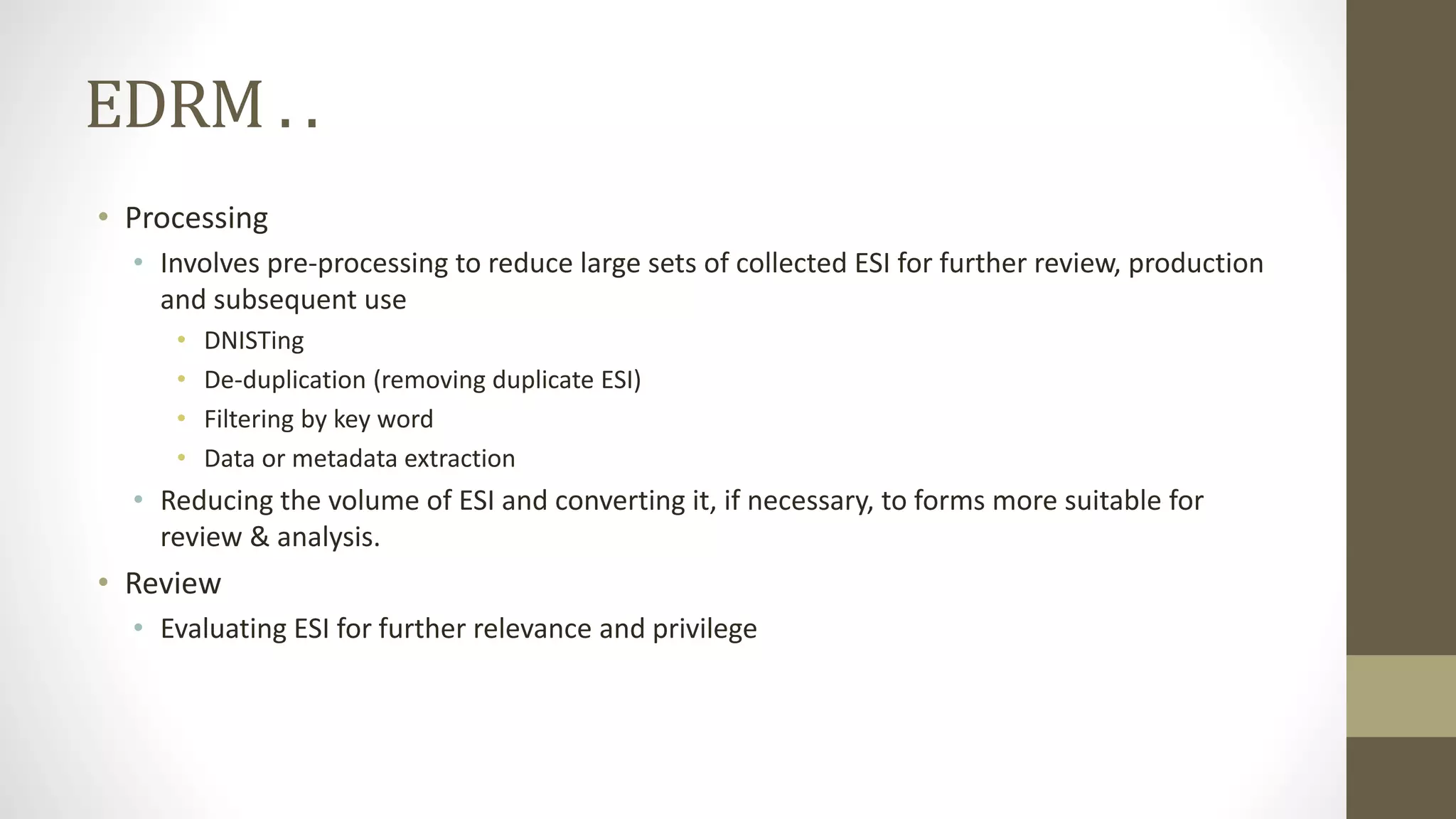 Introduction to e-Discovery | PPTX