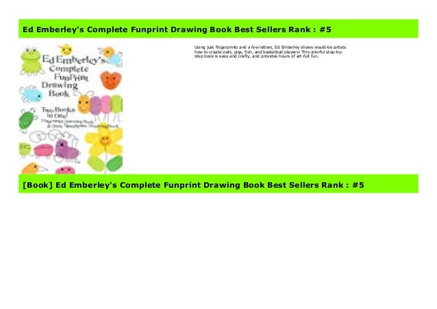  Ed Emberley s Complete Funprint Drawing Book Best Sellers 