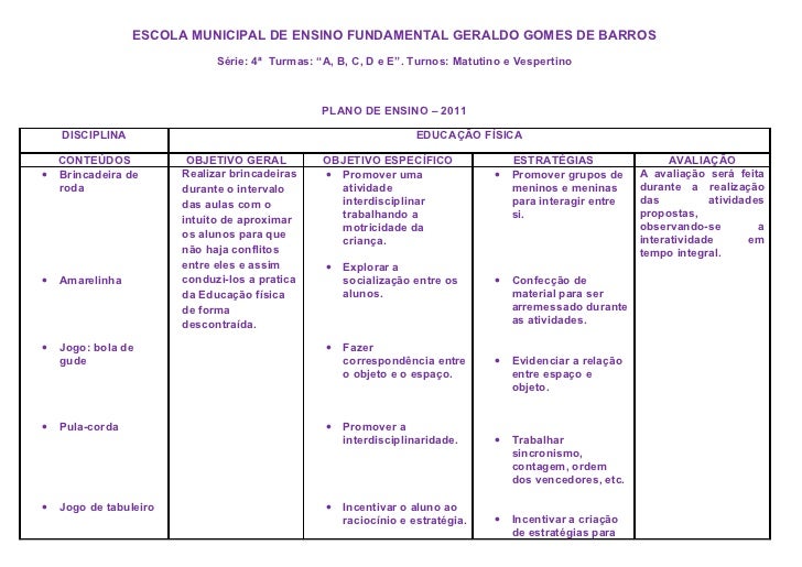 Plano de aula semanal educação infantil pronto Plano de aula semanal educação infantil pronto