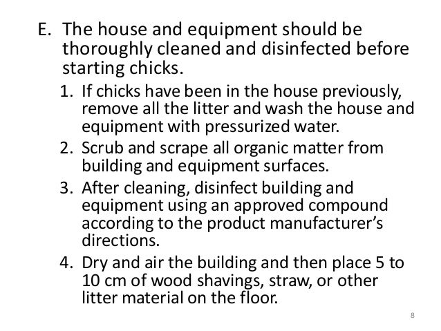 scrubbing dry lesson 7 systems Layers Chicken Production  Producing Afghanistan