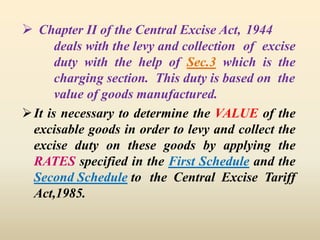Excise duty | PPTX