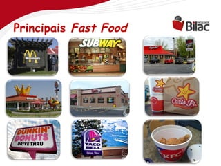 Principais Fast Food
 