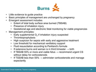 Trauma In Pregnancy Algorithm MANAGEMENT OF PREGNANT WOMEN IN TRAUMA IN PREGNANCIES | PDF