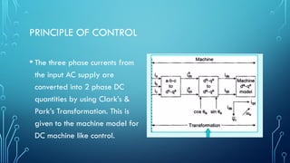 Advanced Vector Control Techniques for Induction Motor Drives | PPTX