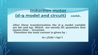 Advanced Vector Control Techniques for Induction Motor Drives | PPTX