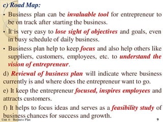 Entrepreneurship development - Business Plan | PDF