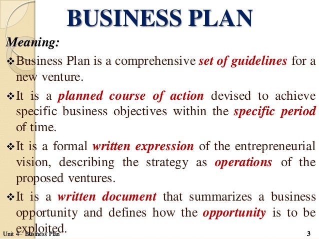 What is the importance of a business plan image