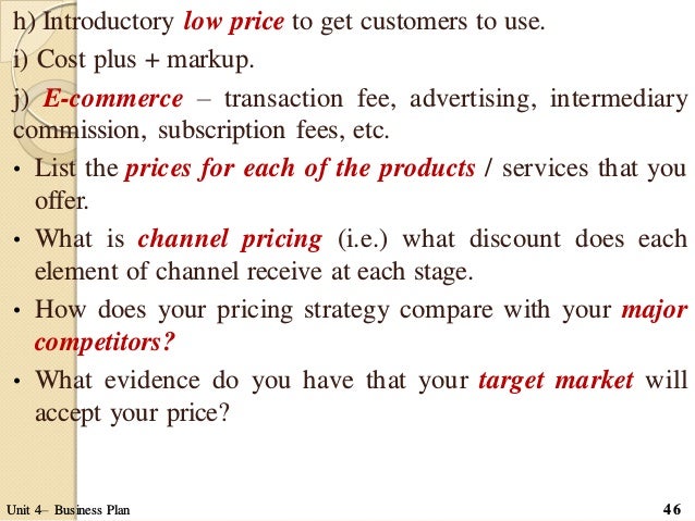 Business plans examples image