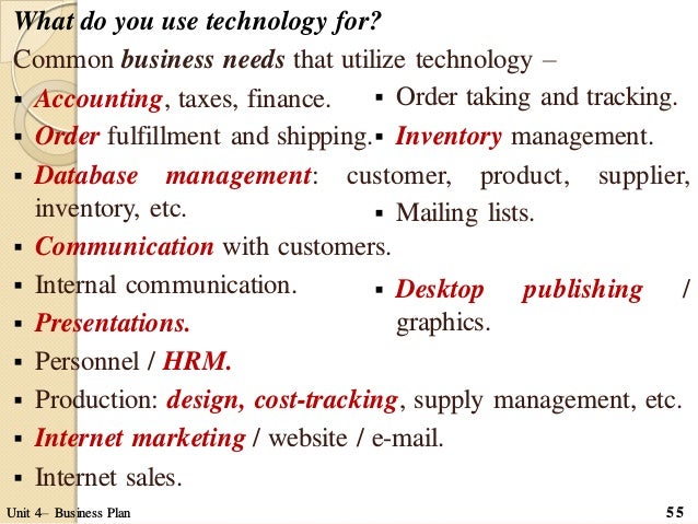 Simple business plan template picture